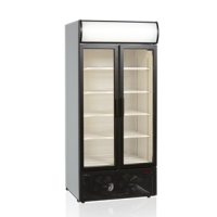 Kylmäkaappi Tefcold FSC890H lasiovilla