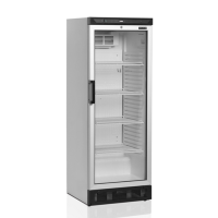 Kylmäkaappi Tefcold FS1280 lasiovella