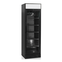 Kylmäkaappi Tefcold CEV425CP MUSTA 