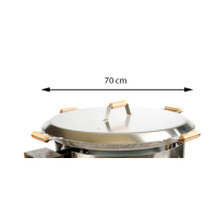 Paellapannun kansi L720