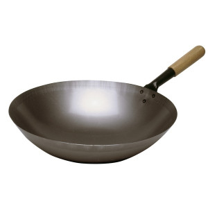 Wokpannu 36cm pyöreä pohja Bartscher A105960