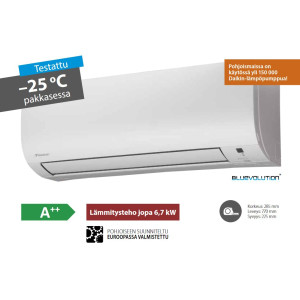 Ilmalämpöpumppu Daikin Comfora 35K+35N9