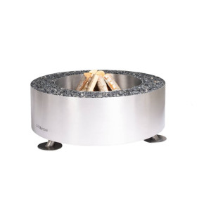 Ulkotulisija GrillSymbol Luna Ø 119 cm Silver