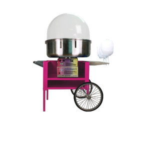 Hattarakoneen kärry pinkki