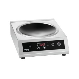 Induktioliesi + wokkipannu Bartscher IW35 105982 3kW