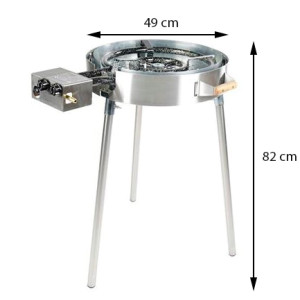 Kaasuliesi 11.4 kW 49 cm GrillSymbol TW 580