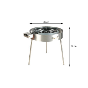 Kaasuliesi sisäkäyttöön 25 kW 61 cm GrillSymbol TW 960i