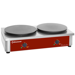 Crepe-/ kreppipannu Diamond BRET/2E-R 2 x 400mm