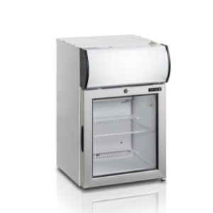 Kylmäkaappi Tefcold FS60CP lasiovella