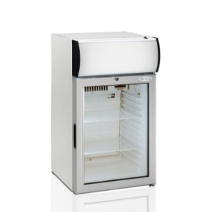 Kylmäkaappi Tefcold FS80CP lasiovella