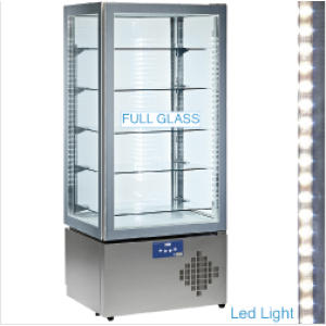 Kylmävitriini lasiovella + lasiseinillä Diamond MAX/50AV 