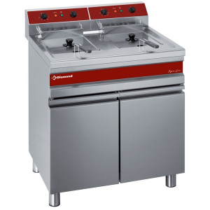 Rasvakeitin alakaapilla Diamond F14E/M 2 x 14L 