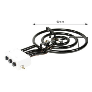 Rengaspoltin sisäkäyttöön 25 kW 60 cm GrillSymbol IB 600