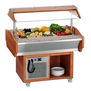 Kylmäbuffet graniitti tasoilla GN 1/1-150 SBM3