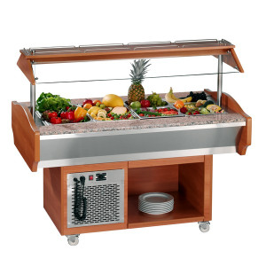 Kylmäbuffet graniitti tasoilla  GN 1/1-150 SBM4