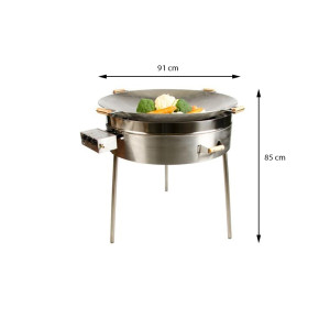 Wokkipannusetti ulkokäyttöön PRO 915