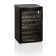 Kylmäkaappi Tefcold SC85 BLACK w/Fan lasiovella